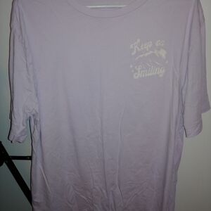 Women's Lavender Graphic T-Shirt